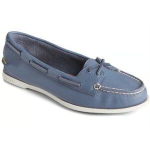 Sperry A/O Skimmer Blue leather boat shoes